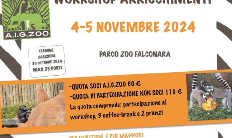 WORKSHOP ARRICCHIMENTI.